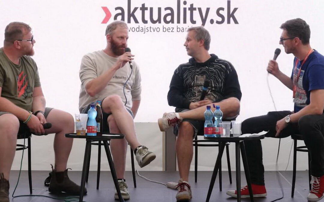 Diskusia s tvorcami filmov Veľký vlastenecký výlet a Raději zešílet v divočine