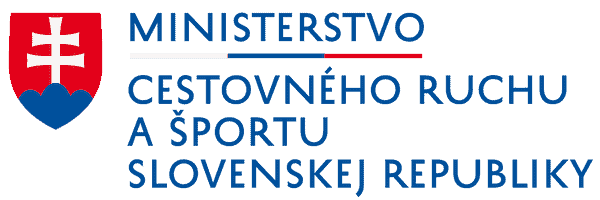 Logo: Ministerstvo cestovného ruchu a športu