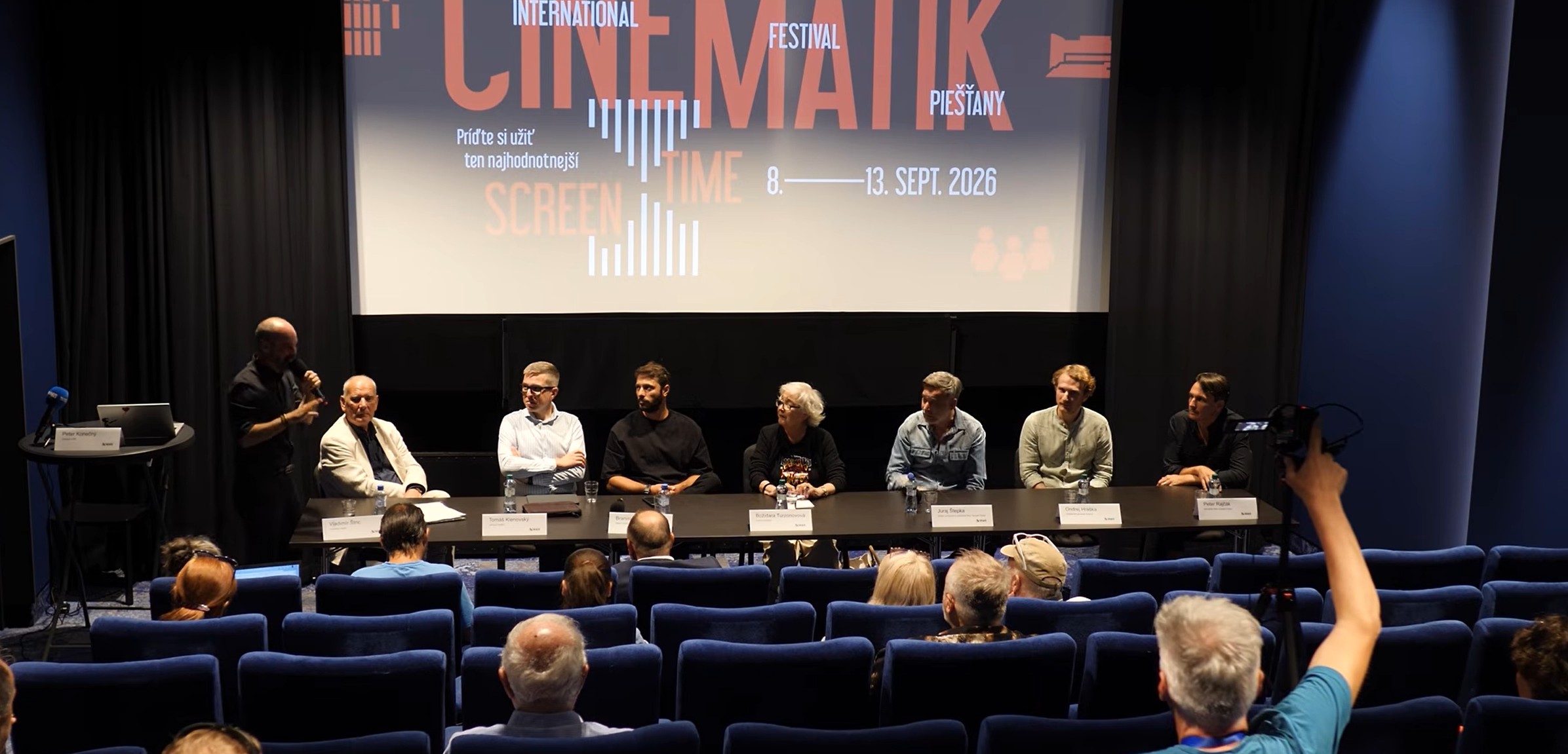 Záznam tlačovej konferencie 21. ročníka Cinematiku